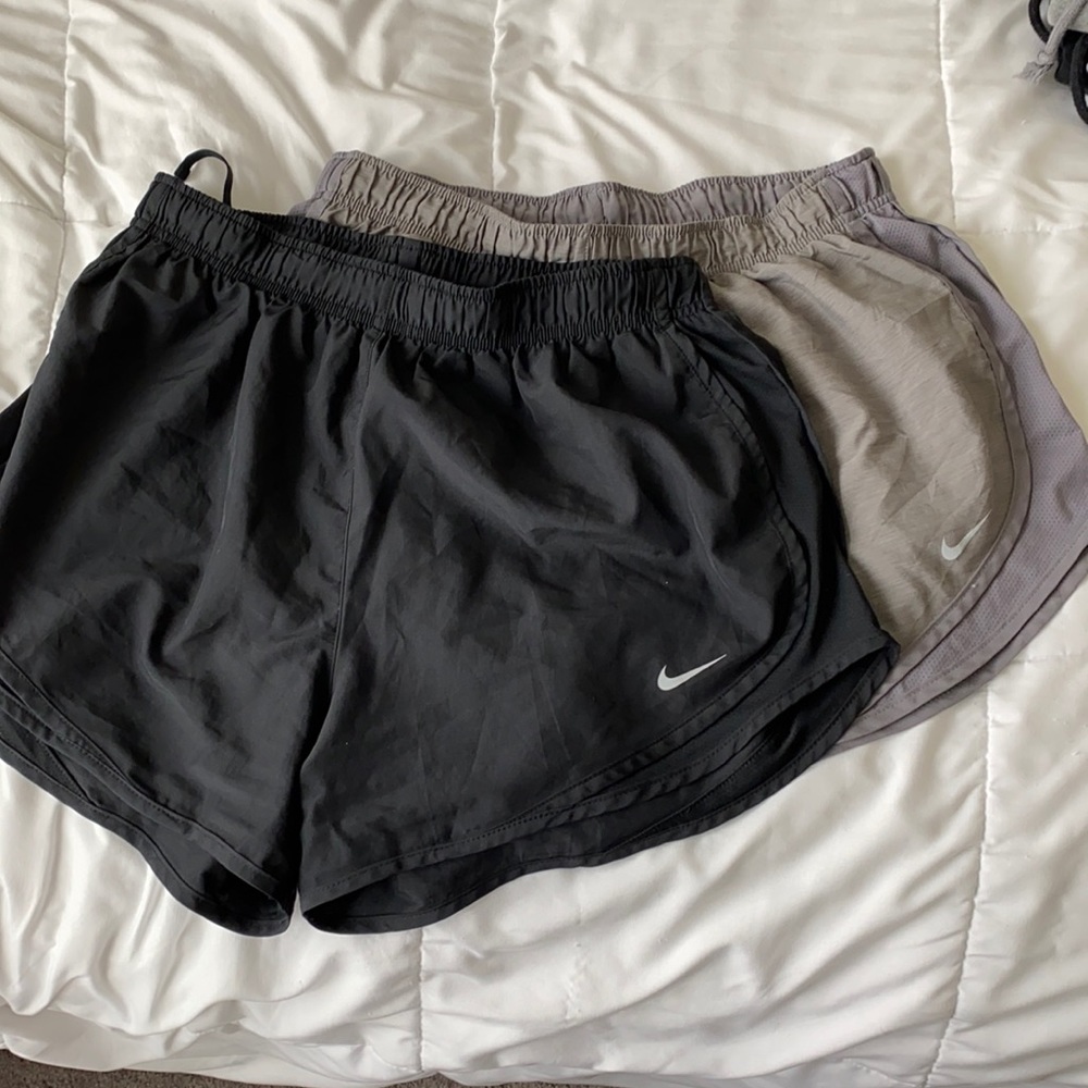 Bundle: black & grey Nike running shorts